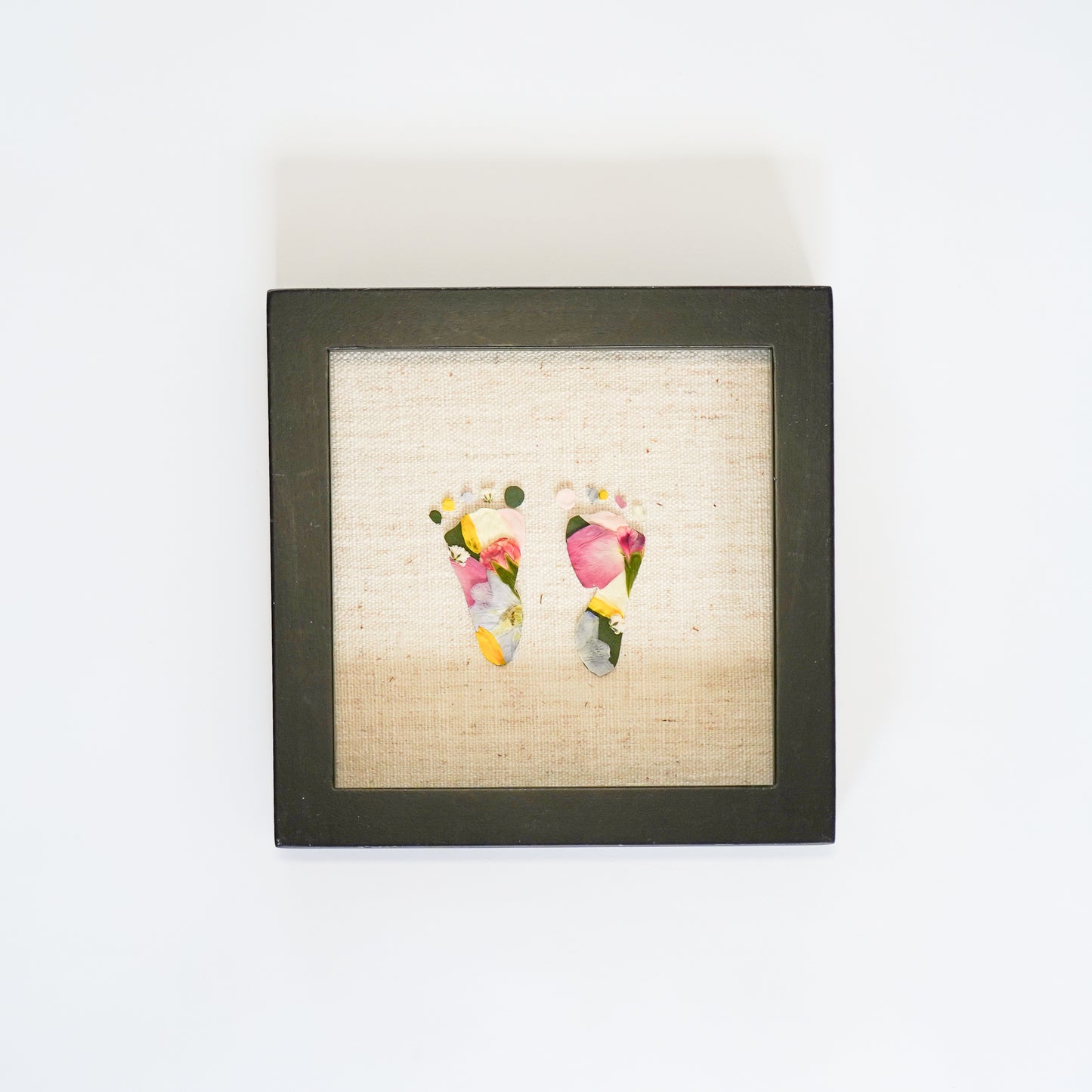 Newborn Handprint & Footprint Keepsake Frame