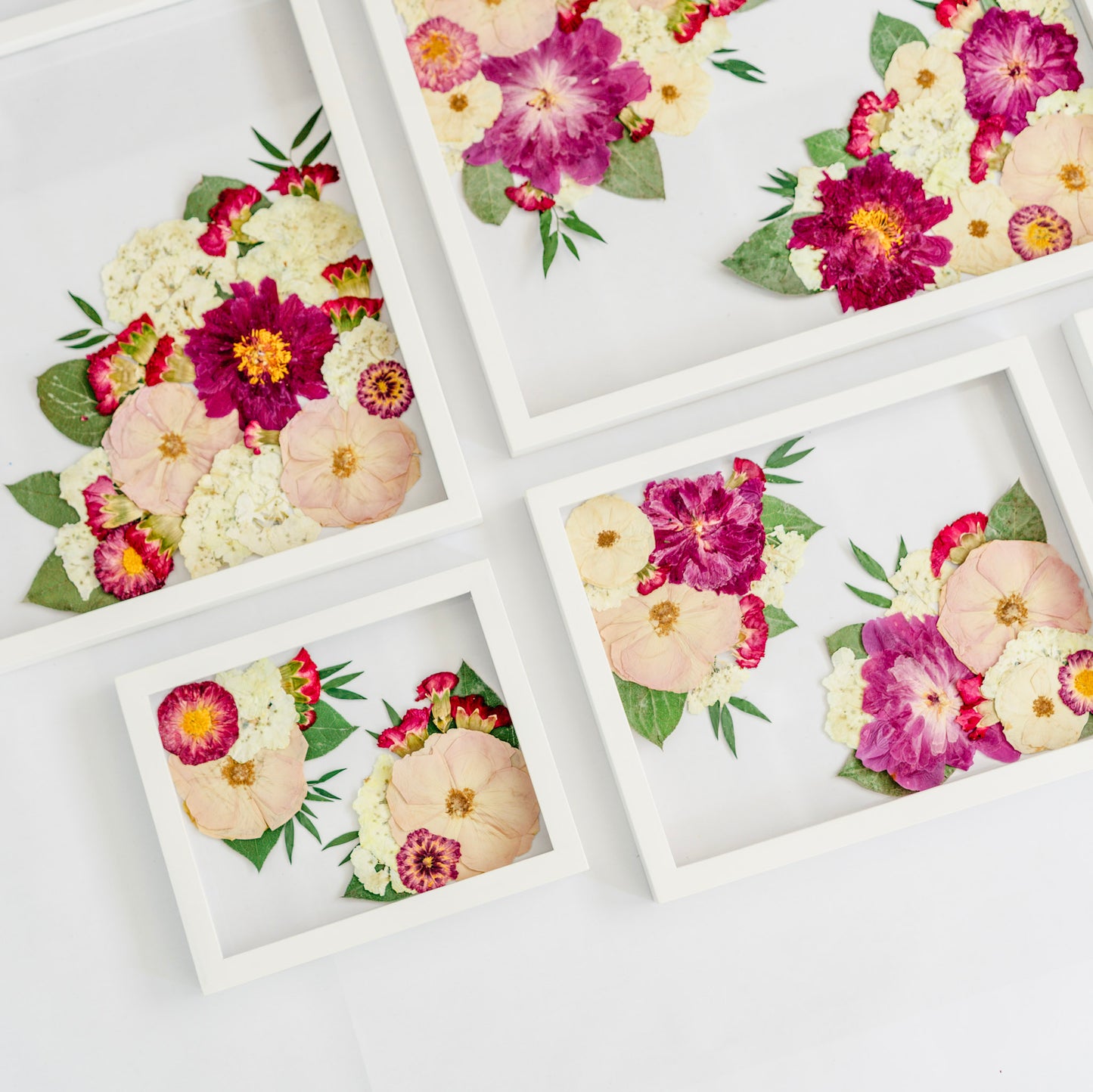 *BESTSELLER* Pressed Frame - Corner Design (You Ship Your Flowers)