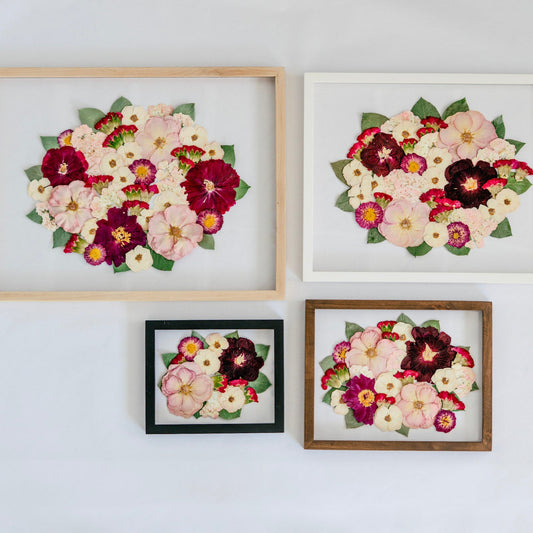 *BESTSELLER* Pressed Frame - Round Design (You Ship Your Flowers)