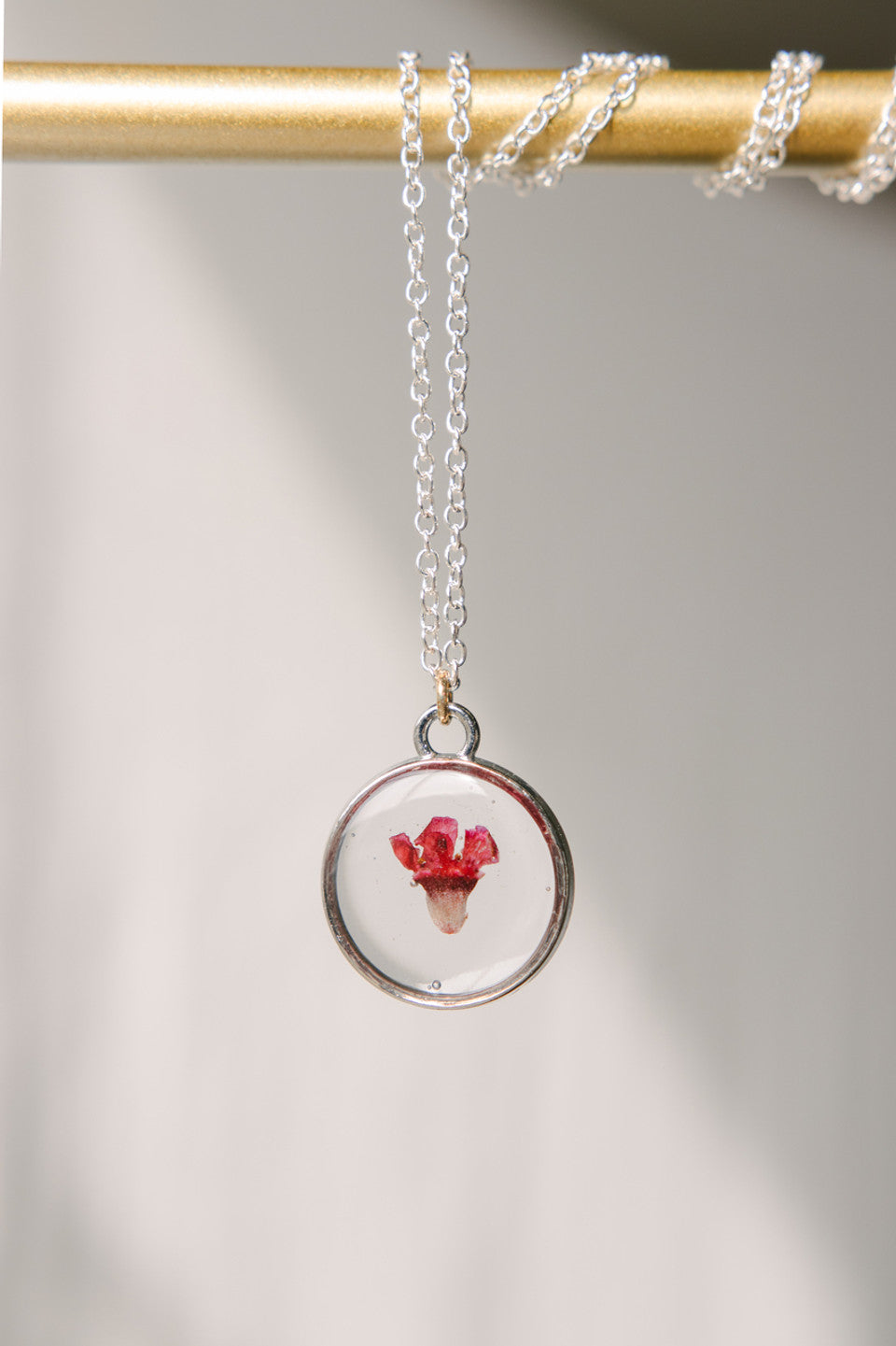 Waxflower Pendant Necklace