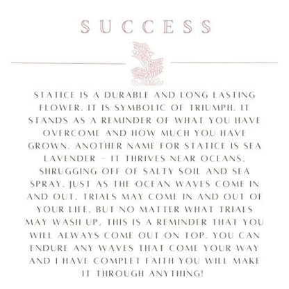 Statice Pendant Necklace