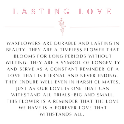 Waxflower Pendant Necklace