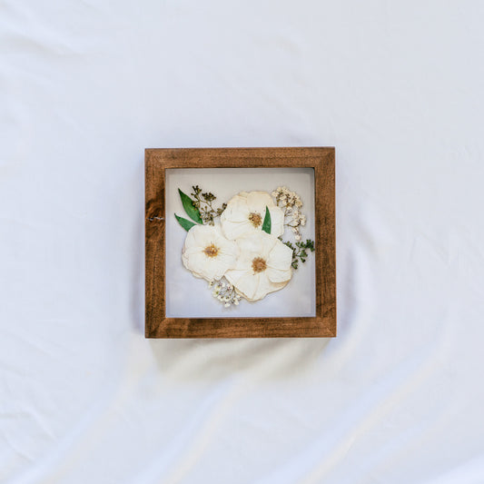 *BESTSELLER* Pressed Frame - Boutonniere Design (You Ship Your Flowers)