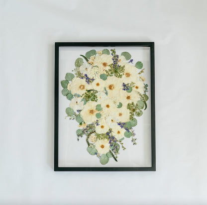 *BESTSELLER* Pressed Frame - Cascading Design (You Ship Your Flowers)
