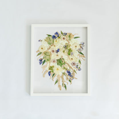 *BESTSELLER* Pressed Frame - Cascading Design (You Ship Your Flowers)