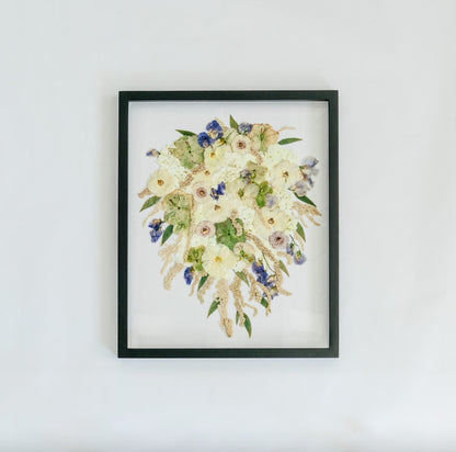 *BESTSELLER* Pressed Frame - Cascading Design (You Ship Your Flowers)