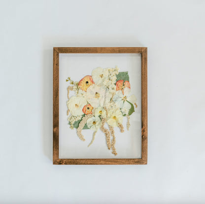 *BESTSELLER* Pressed Frame - Cascading Design (You Ship Your Flowers)
