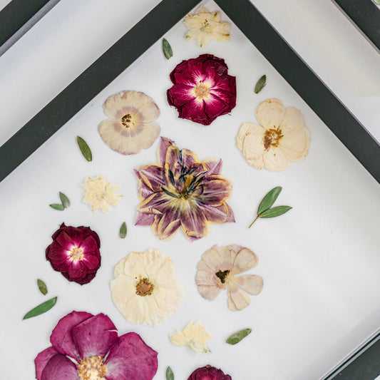 *BESTSELLER* Pressed Frame - Diagonal Design (You Ship Your Flowers)