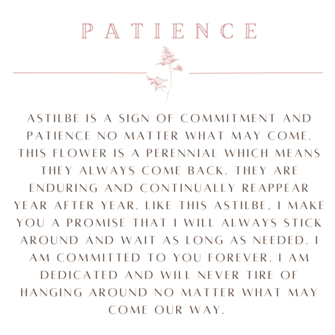 Astilbe Pendant Necklace