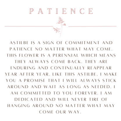 Astilbe Pendant Necklace