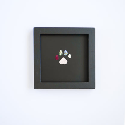 Pawprint Pressed Frame
