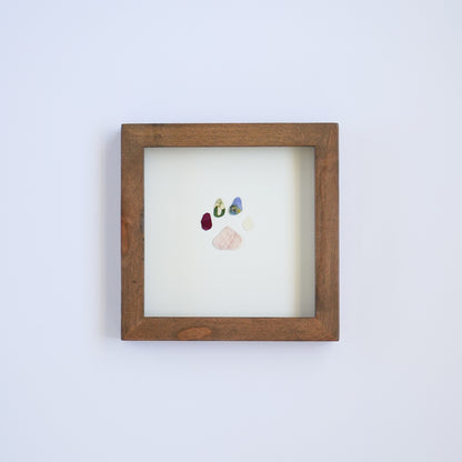 Pawprint Pressed Frame