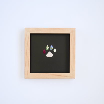 Pawprint Pressed Frame