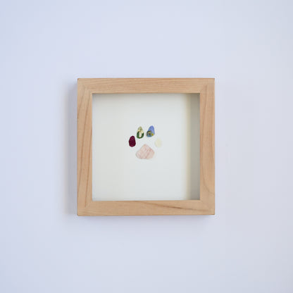 Pawprint Pressed Frame