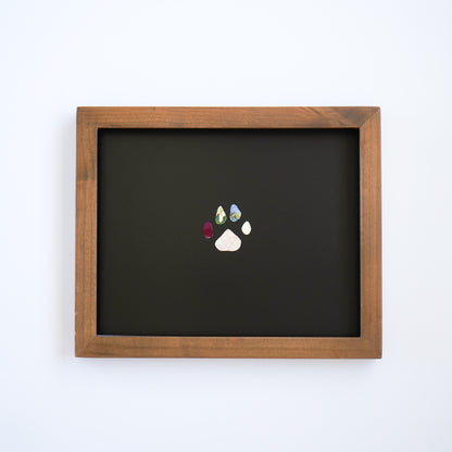 Pawprint Pressed Frame