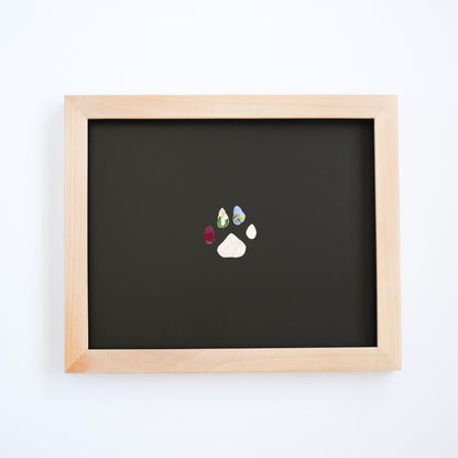 Pawprint Pressed Frame