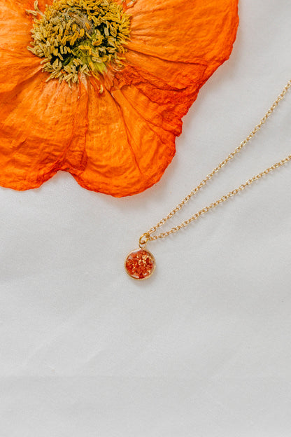 Birth Flower Necklace