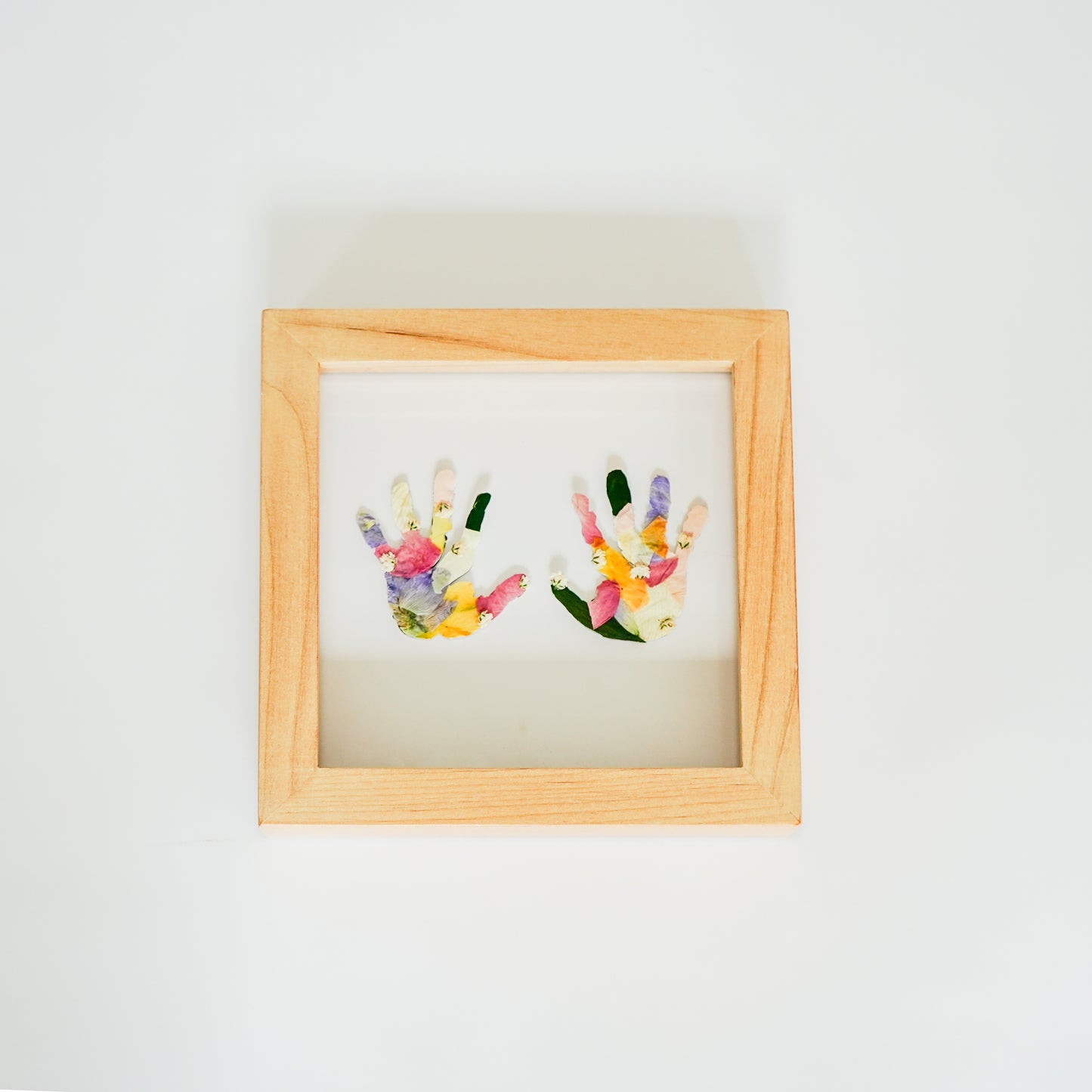 Newborn Handprint & Footprint Keepsake Frame