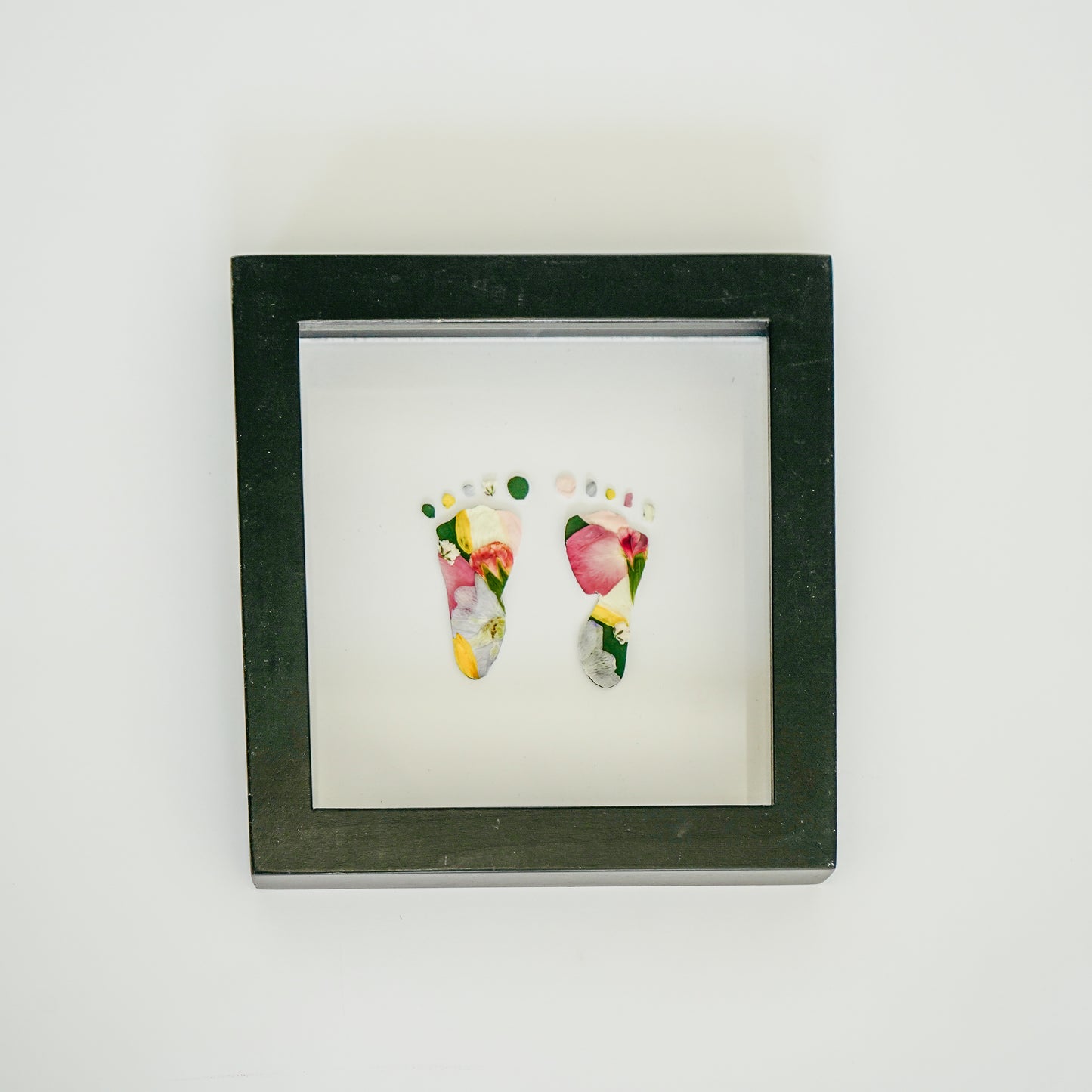 Newborn Handprint & Footprint Keepsake Frame
