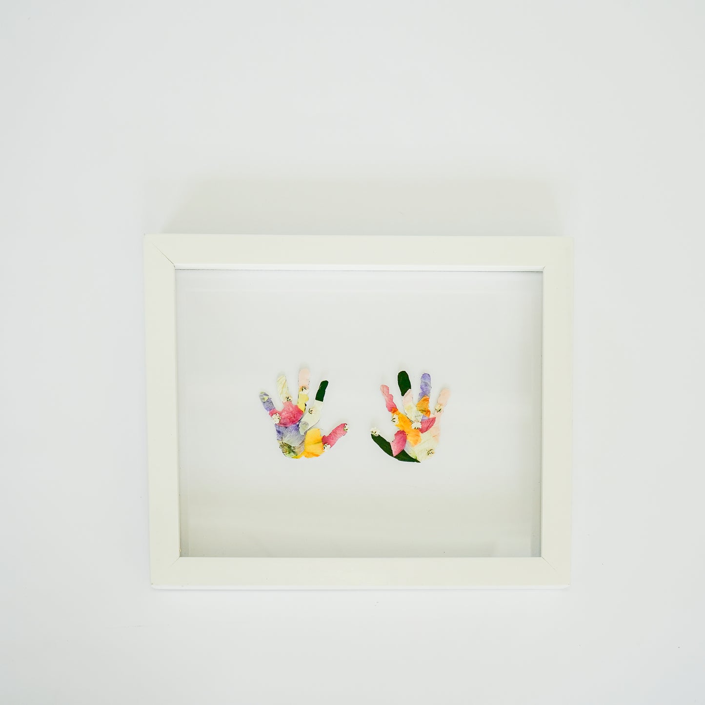 Newborn Handprint & Footprint Keepsake Frame