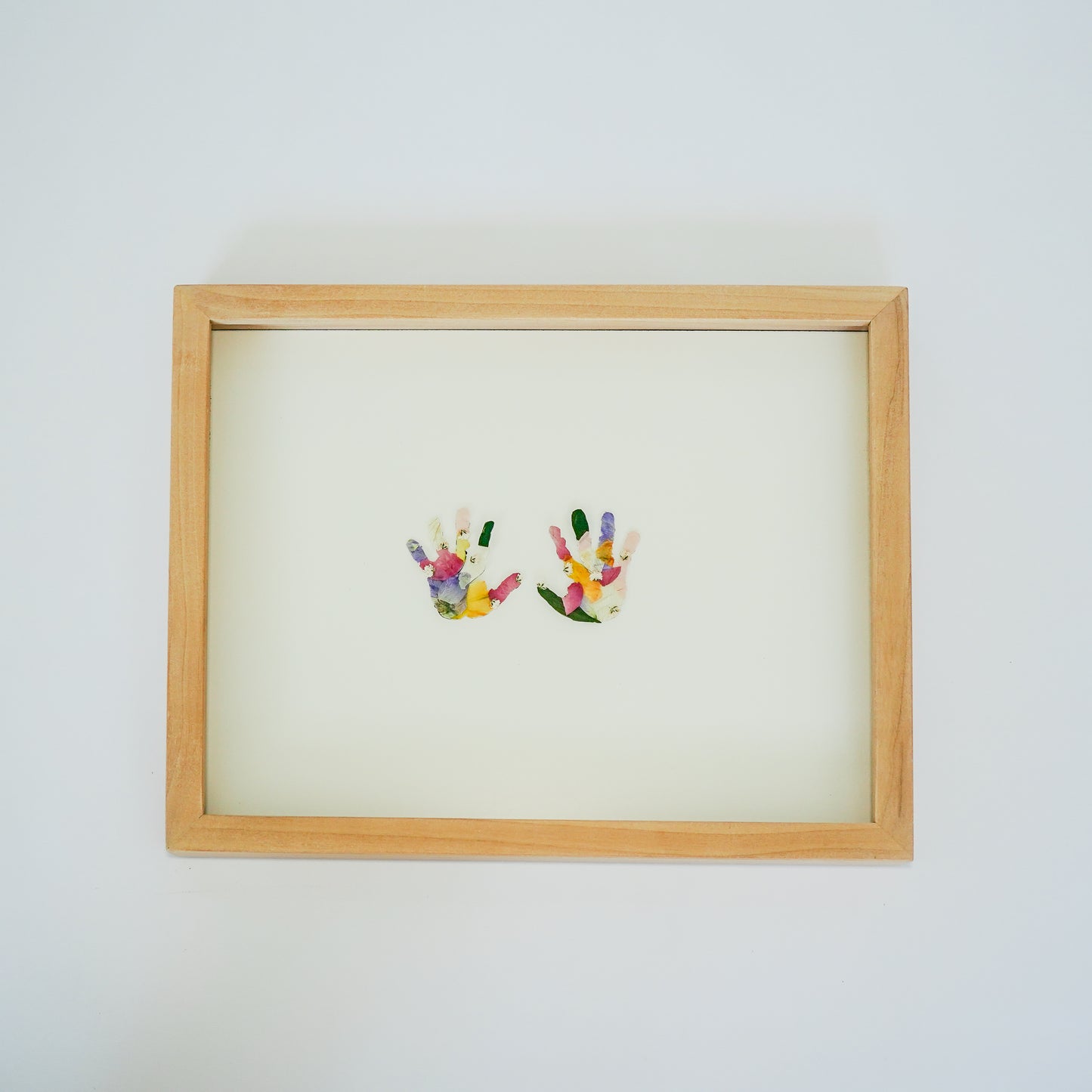 Newborn Handprint & Footprint Keepsake Frame