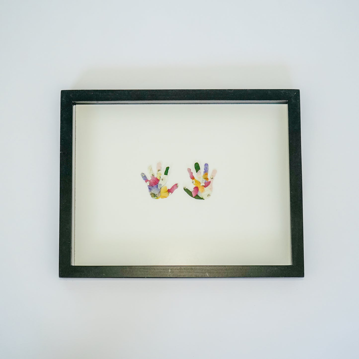 Newborn Handprint & Footprint Keepsake Frame