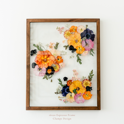 Pressed Frame - Recreation Full Design (We Repurchase Your Wedding Bouquet)