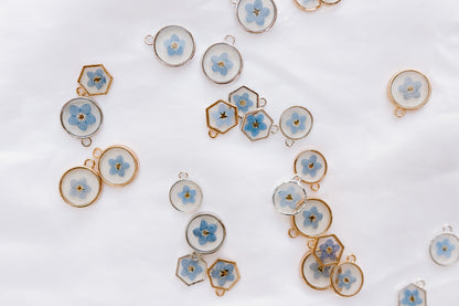 Forget Me Not Pendant Necklace