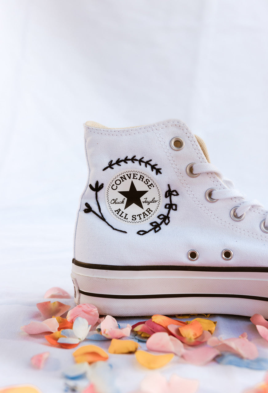 Rosemary Embroidered Converse