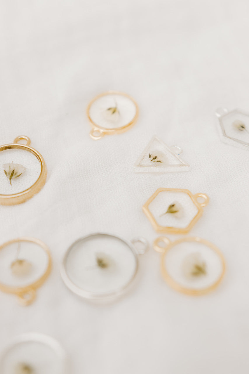 Baby's Breath Pendant Necklace