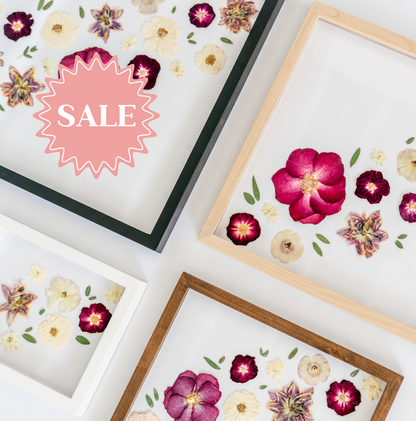 *BESTSELLER* Pressed Frame - Diagonal Design (You Ship Your Flowers)