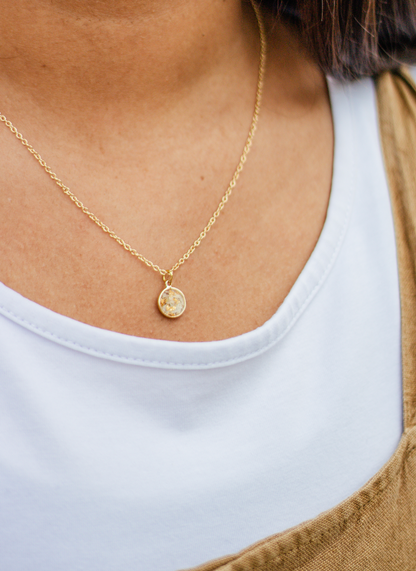 Birth Flower Necklace