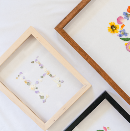 Bestseller Pressed Frame Letter Design (You Ship Your Flowers)
