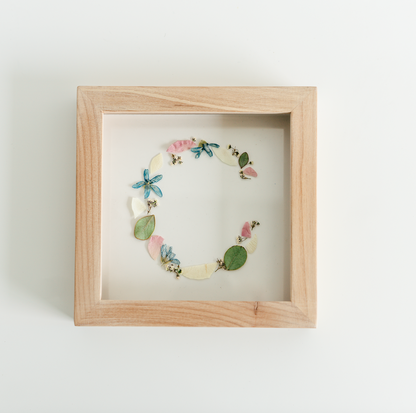 Bestseller Pressed Frame Letter Design (You Ship Your Flowers)