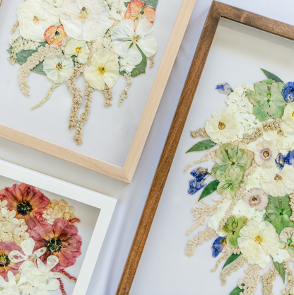 *BESTSELLER* Pressed Frame - Cascading Design (You Ship Your Flowers)