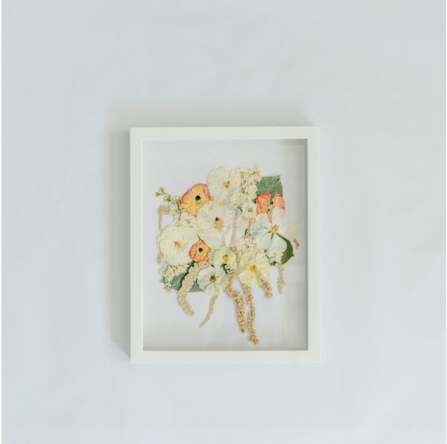*BESTSELLER* Pressed Frame - Cascading Design (You Ship Your Flowers)
