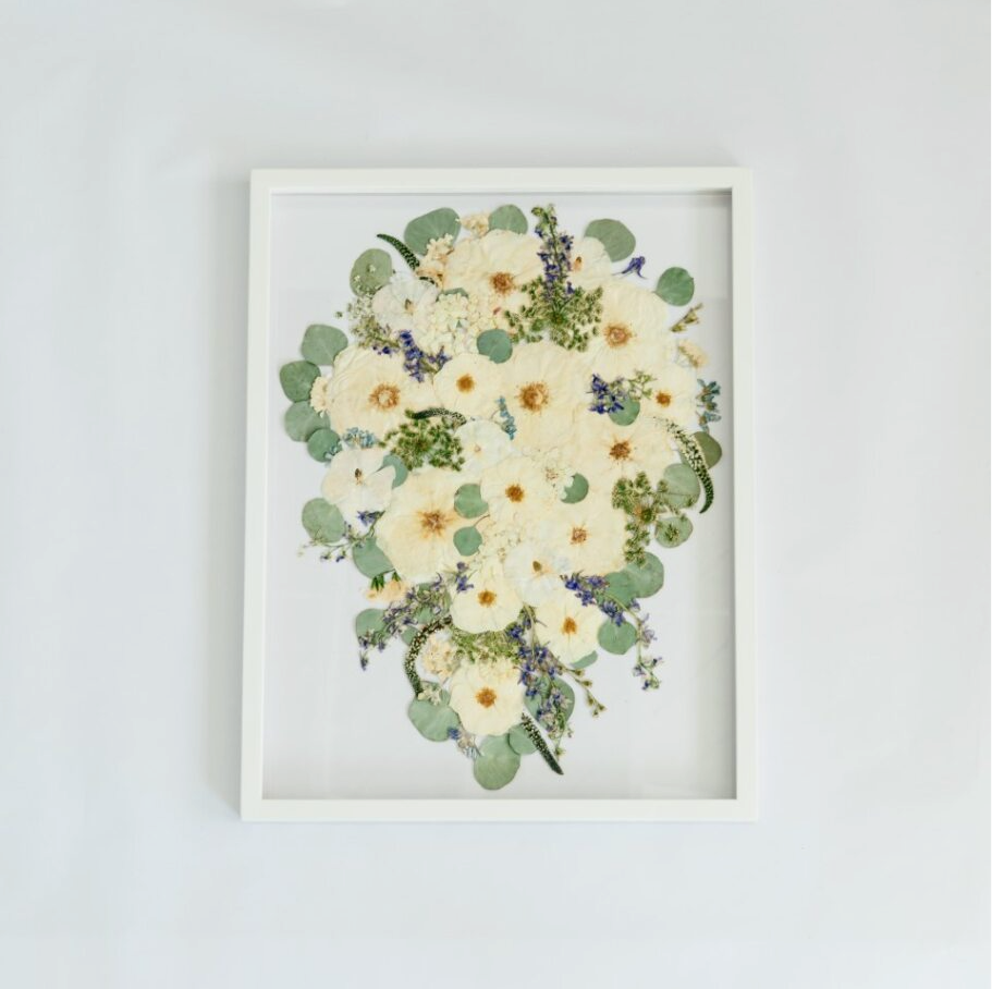 *BESTSELLER* Pressed Frame - Cascading Design (You Ship Your Flowers)