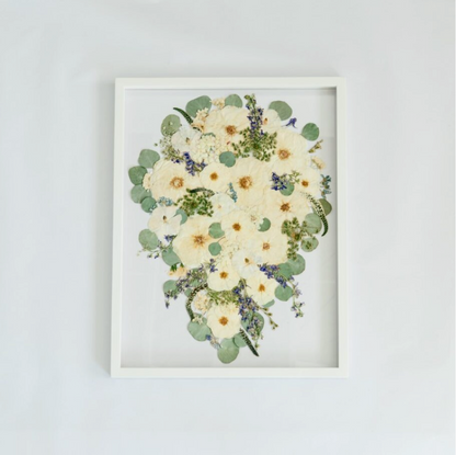 *BESTSELLER* Pressed Frame - Cascading Design (You Ship Your Flowers)