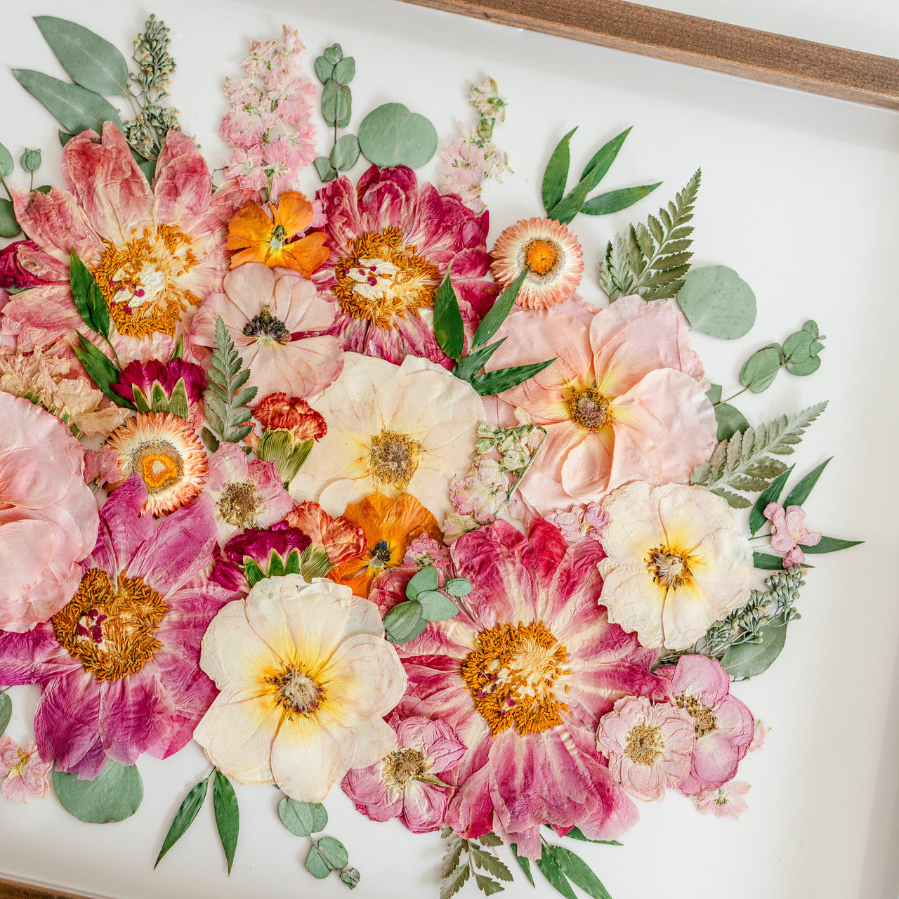 Pressed Frame - Recreation Full Design (We Repurchase Your Wedding Bouquet)