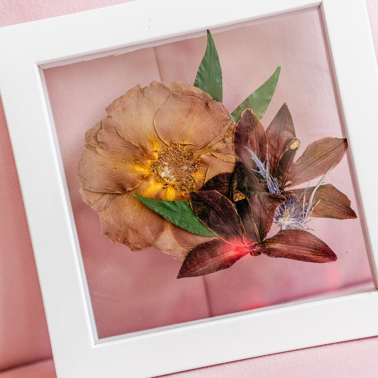 Pressed Frame - Recreation Full Design (We Repurchase Your Wedding Bouquet)