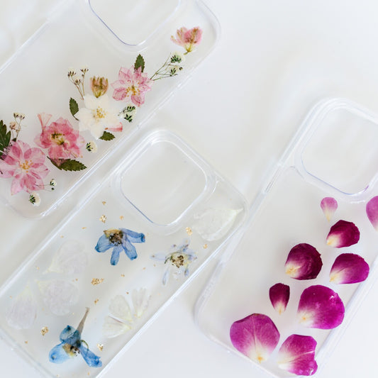 Custom Pressed Flower Phone Case *NEW*
