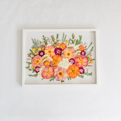 *BESTSELLER* Pressed Frame - Bouquet/Growing Design (You Ship Your Flowers)