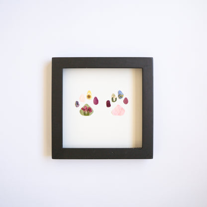 Pawprint Pressed Frame