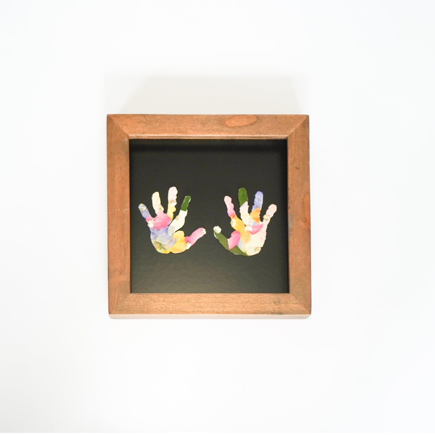 Newborn Handprint & Footprint Keepsake Frame