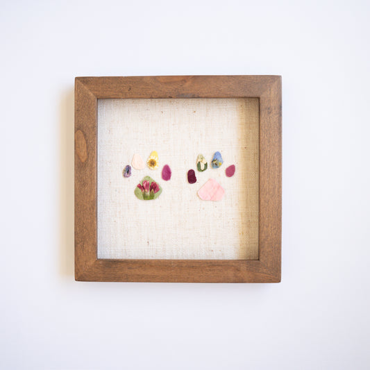 Pawprint Pressed Frame