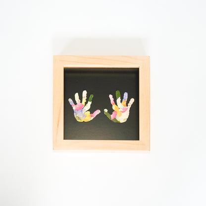 Newborn Handprint & Footprint Keepsake Frame
