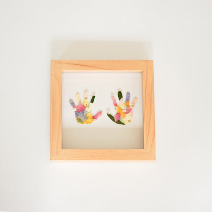 Newborn Handprint & Footprint Keepsake Frame