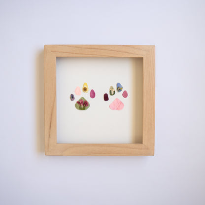 Pawprint Pressed Frame
