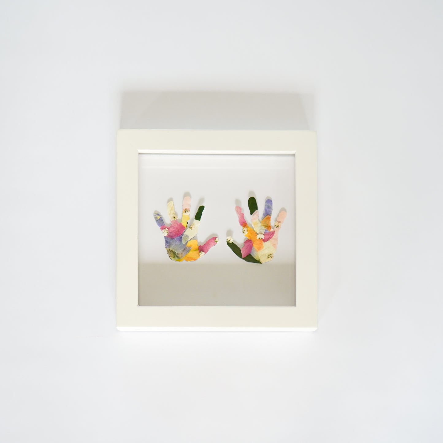 Newborn Handprint & Footprint Keepsake Frame