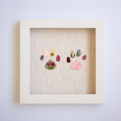 Pawprint Pressed Frame